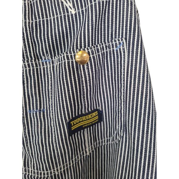 Toughskins Other - 60s 70s Toughskins Railroad Stripe 36x34 Union Made Workwear Overalls